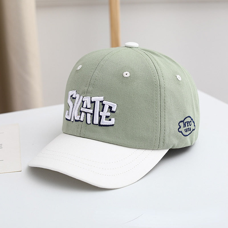 Wholesale Cotton Sunscreen Embroidered Children's Baseball Cap